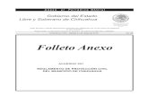 Gobierno del Estado de Chihuahua - Folleto Anexo · 2016-11-23 · Chihuahua, Chih., sábado 21 de mayo de 2016. No. 41 Registrado como Artículo de segunda Clase de fecha 2 de Noviembre