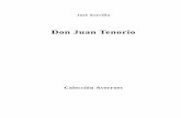 Don Juan Tenorio · 2014-10-14 · DON JUAN, con antifaz, sentado a una mesa escribiendo; BUTTARELLI Y CIUTTI, a un lado esperando. Al levantarse el telón, se ven pasar por la puerta