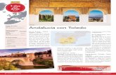 Granada Andalucía con Toledo - amtoursgt.com › ... › ANDALUCIA_CON_TOLEDO.pdf · Humanidad, y en la que se encuentra el monumento más visitado de España, La Alhambra. Visita