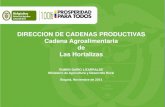 Presentación de PowerPoint - MinAgricultura · 2019-06-25 · Cosecha 2.721.513 25% Insumos 4.489,206 41% COSTO INDIRECTO 1.083,098 9% COSTO TOTAL 12,119,319 100 mano de obra representa