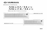 Manual de instrucciones MG32/14 FX - Yamaha · identiﬁcación del equipo. • Utilice únicamente el cable de alimentación que se incluye. • No sitúe el cable de alimentación