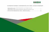 CONDICIONES GENERALES HDI SANTANDER · 2020-05-15 · Condiciones Generales HDI Seguros- Santander Automóviles Residentes 6 PRELIMINAR. PÓLIZA DE SEGURO AUTOCOMPARA VEHÍCULOS RESIDENTES