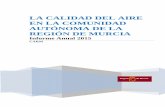 Informe Anual 2015 - En construcciónsinqlair.carm.es/calidadaire/documentos/documentacion... · 2016-11-22 · Informe Anual Calidad del Aire Región de Murcia 2015 3 2.Resto del