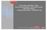 Propuesta de Autobuses Directos (Exprés) Alpedrete-Madridweb.psoe.es/source-media/000000568000/000000568020.pdf · 2013-09-23 · Propuesta de Autobuses directos (exprés) entre