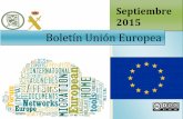Boletín Unión Europea · Boletín UE 3 –Septiembre 2015 Gabinete Técnico –Centro de Análisis y Prospectiva La Acción Exterior de la Unión Europea. Conceptos básicos 16.-