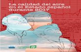 La calidad del aire en el Estado español durante 2017€¦ · calidad del aire en los puertos del Estado, con una incidencia potencial muy relevante en los núcleos urbanos en los