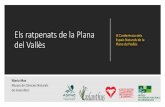 Els ratpenats de la Plana del Vallèsadenc.cat/wp-content/uploads/2019/05/Mas_Maria... · •Diferents serveis ecosistèmics •Fàils d’identifiar i monitoritzar Jones et al.,