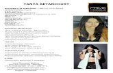 Hoja de Vida Tanya Betancourt Feb 2016primemodelscolombia.com/.../Hoja-de-Vida-Tanya-Betancourt-Abril-2… · Title: Hoja de Vida Tanya Betancourt Feb 2016.cdr Author: equipo2 Created