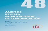 ÁMBITOS REVISTA INTERNACIONAL · Redes sociales, convergencia y narrativas transmedia en la promoción de las Islas Canarias Social networks, convergence and transmedia narratives