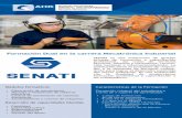  · SENATI una institución de gestión privada de formación y capacitación profesional, Como de serv técnicos, asesoria y consultoria, recono- cida nacional e internacionalmente.