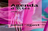 Santa Margarida i els Monjos Agenda · 2018-07-02 · de Festes dels Monjos I FESTIVAL DE FLAMENC A les 20.30 h, a la sala Alguer. Classes de flamenc en directe, cors “rocieros”,