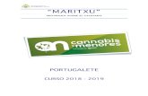 INFORME MARITXU 18-19 - Ayuntamiento de Portugalete · donde lo que se busca es el debate y la reflexión del alumnado, nos hemos centrado en el análisis de los discursos de los