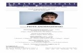 PIOTR ANDERSZEWSKI...2017/01/23  · Sala Verdi del Conservatorio - Via Conservatorio, 12 - Milano Lunedì 23 gennaio 2017 - ore 21.00 Serie «A» 2016/2017 Pianista PIOTR ANDERSZEWSKI