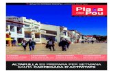 BUTLLETÍ D’INFORMACIÓ MUNICIPAL / AJUNTAMENT … · 64 encapçalen el cartell musical del pleamar 5 AJuNtAMeNt teball conjunt de les r policies locals del Baix Gaià en matèria