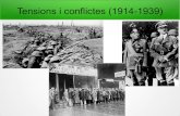 Tensions i conflictes (1914-1939) · La Primera Guerra Mundial (1914-1918) 3a fase: CRISI DEL 1917 – Revolució Russa: el Tsar va ser destronat i Rússia va sortir de la guerra.