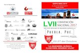 EXPO IMIQ 2017 Con el Apoyo deconvencion2017.imiq.com.mx/wp-content/uploads/2016/11/DIPTICO … · EXPO IMIQ 2017 25, 26 y 27 de octubre de 2017 en Puebla, Puebla. Perfil de Expositores: