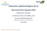 Situación epidemiológica de la Desnutrición Aguda (DA)epidemiologia.mspas.gob.gt/files/Publicaciones 2019... · desnutrición en sus formas más graves (DA Clínica) se presenta