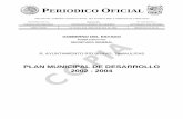 PERIODICO OFICIAL - Tamaulipaspo.tamaulipas.gob.mx/wp-content/uploads/2018/10/c... · PERIODICO OFICIAL 4 PRESENTACIÓN El Plan Municipal de Desarrollo del R. Ayuntamiento de Río