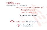 Guía Docente - UCAVILA · Ser capaces de utilizar los principios y valores constitucionales como herramienta de trabajo en la interpretación del ordenamiento jurídico. CE4. Ser