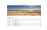 Guía Didáctica Hebrea En Línea · 2019-03-24 · Guía Didáctica Hebrea En Línea Versión 2.0 Revision 0 En alguna parte en el camino sur de Dahab, la Península de Sinai oriental