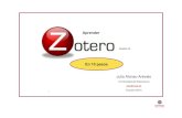 03. Zotero 4.0 2014 [Modo de compatibilidad]biblioteca.ucm.es/data/cont/docs/397-2014-11-27-Zotero_jaa_oct14.… · • Genera citas bibliográficas con estilos APA, MLA y Chicago