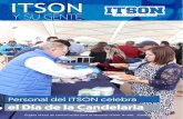 Personal del ITSON celebra el Día de la Candelaria€¦ · Personal del ITSON celebra el Día de la Candelaria. 6 rgano oficial de Comunicación Institucional para el personal ITSON