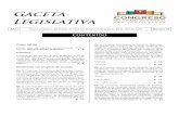 Gaceta Legislativa - Congreso del Estado de Veracruz 33.pdf · I. Lista de asistencia. II. Lectura y, en su caso aprobación del proyecto de orden del día. III. Lectura y, en su