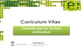 Currículum Vitae - Argentonaargentona.cat/ARXIUS/Serveis/sempre/buscar_feina/Curriculum_Vita… · Tipus de currículum vitae ... treballar, amb una gran experiència pre-professional,