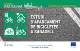 Procés participatiu - Sabadellca.sabadell.cat/Pdf/aparcaments_bicis.pdf · quadre de la bicicleta amb un cadenat de seguretat, és a dir, amb un cadenat rígid tipus U o bordo, o