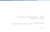 Trámites a Distancia - TAD - Argentina€¦ · 6 Manual de Usuario TAD Enero 2020 - Versión 01 Volver al índice Consultar información sobre los registros públicos de la Administración