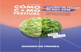 DOSSIER DE PRENSA - Cómo Como Festival€¦ · Revista Cuina 66 /// cuina cuina /// 67 PLAERS SALUDABLES Consum responsable A més d’augmentar la ingesta de verdures, prioritzeu