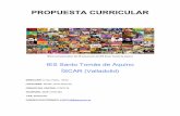 PROPUESTA CURRICULAR - jcyl.esiessantotomasdeaquino.centros.educa.jcyl.es/sitio/upload/Anexo_1... · ANEXO I. PROGRAMACIONES DIDÁCTICAS DE MATERIA Y CURSO. PROPUESTA CURRICULAR PGA