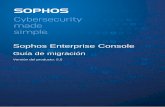 Guía de migración - Sophos€¦ · Copia de seguridad de datos, almacén de credenciales, registro y almacenamiento seguro (página 7) 6.1 Comprobar la contraseña de Update Manager