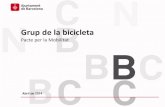Grup de la bicicleta - El web de la ciutat de Barcelona · bicicletada nocturna. • L’ITB ha donat el servei màxim i el circuit infantil ha estat ocupat a totes les hores. •