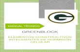 Presentación de PowerPoint - GREENBLOCKgreenblock.com.ar/pdf/manual-tecnico.pdf · bloques en un muro, la misma no debe ser menor a un cuarto de la longitud del bloque. ENCUENTRO
