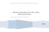 INTELIGENCIA EN LOS NEGOCIOS - gestiopolis.com€¦ · Inteligencia en los negocios es la habilidad para transformar los datos en información, y la información en conocimiento,