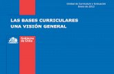 LAS BASES CURRICULARES UNA VISIÓN GENERAL · Bases Curriculares Gobierno de Chile | Ministerio de Educación 6 • Las Bases Curriculares corresponden al primer currículum nacional