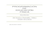 PROGRAMACIÓN DE EDUCACIÓN FÍSICA · 2014-10-22 · Programación Educación Física 1º Bachillerato 7IES Gredos (Piedrahita - Ávila) asignatura: Gimnasio con superficie de 480m2