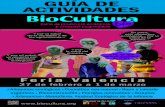 GUÍA DE ACTIVIDADES - BioCultura · GUÍA DE ACTIVIDADES ... l Unos cuantos ejemplos de comercios bio BIOCULTURA VALENCIA 2015. 12 POTENCIAL PEDAGÓGICO DE LOS HUERTOS ESCOLARES