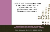 9 ,2/(1&,$ '( e1(52 (1 /$6 8 1,9(56,'$'(6 · Violencia de Género en lasViolencia de Género en las Universidades EspañolasUniversidades Españolas (VGU)(VGU)(VGU)(VGU) ... RV GHVGH