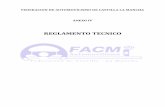 FEDERACION DE AUTOMOVILISMO DE CASTILLA …...2017/07/26  · Página 2 de 22 Artículo 1.- Organización La Federación de Automovilismo de Castilla la Mancha, (en adelante FACM),