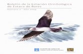 Boletín Estación Ornitológica Estaca Bares Número Año · 2. Estima del número visible de aves en paso (junio-diciembre) desde la punta de Estaca de Bares (Mañón, A Coruña)