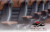 Seguridad y confort para vehículos de pasajeros - MVT Butacas€¦ · Butacas preparadas para sistemas de retención infantil Beltcheck Retapizado de butacas Urbana MAGNE NITRO BC