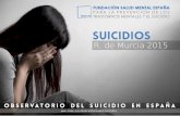 R. de Murcia 2015€¦ · 2015 •En 2015 se produjeron en la Región de Murcia los mismos suicidios que en 2014, con un comportamiento muy distinto por sexos. •Mientras que aumentaron