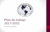 Plan de trabajo 2017-2021 - Comisiones del IPGHcomisiones.ipgh.org/HISTORIA/assets/plan_trabajo_2017-2021_histo… · de sus instituciones de adscripción para llevar a cabo sus responsabilidades