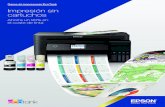 Gama de impresoras EcoTank Impresión sin cartuchos...Las impresoras Epson EcoTank ofrecen una calidad superior, una impresión sin complicaciones y un coste extremadamente bajo. Las