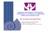 JORNADA DE DEBATE Y REFLEXIÓN: “PRESENTE Y FUTURO DE …hispacolex.com/wp-content/uploads/2015/05/El-protocolo-familiar.pdf · familiares: voluntariedad a)Publicidad Privada.Se