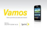 Vamos - Find Help for Your Cell Phone: Sprint Support · • Unirse a Google+™– Si no te has inscrito en Google+, puedes hacerlo aquí. (Opcional) • Activar las compras –