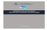 MEMORIA DE ACTIVIDADES CENTRO:RIO HENARES ...ceip-riohenares.centros.castillalamancha.es/sites/ceip...MEMORIA DE ACTIVIDADES CURSO 18/19 2 N ombre participante: CRISTIN A CIF UEN TES