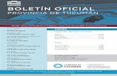 Boletín oficial · Boletín Oficial /PROVINCIA DE TUCUMAN 2140 DE JUNIO DE Vericable en boletin.tucuman.gob.ar Boletín Oficial PRoVincia De tUcUMÁn SECCIÓN LEGISLACIÓN Y NORMATIVA